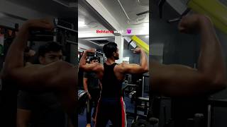 back posing.💪..#gym #motivation #hadworkout #viralshorts #ytshorts #fitneess #camment #viralsong