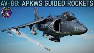 AV8B Harrier: APKWS Laser Guided Rockets Tutorial | DCS WORLD