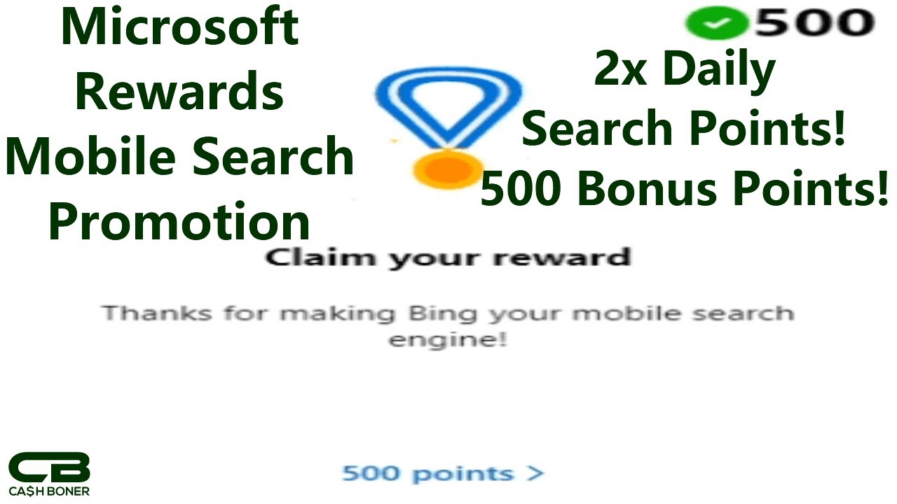 Microsoft Bing Search with Rewards