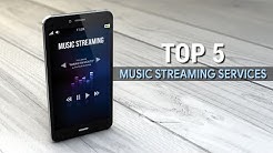 Top 5 Best Music Streaming Services  - Durasi: 5:59. 