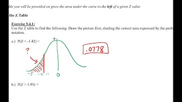 Math 119 - 5.4 Using the Table