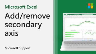 how to add or remove a secondary axis in excel | microsoft