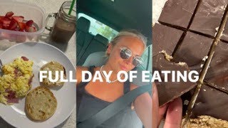 FULL DAY OF EATING *INTUITIVELY* | & cotton on haul, half marathon updates