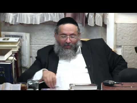 החיד"א אברג'ל -שיעור בהלכה והגדה אור לז' אב תשפ"א