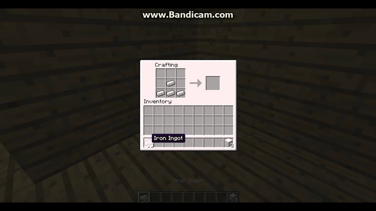 How to make an Anvil on Minecraft - YouTube