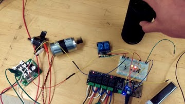 Control of direction and speed of motors with Alexa and Particle Photon