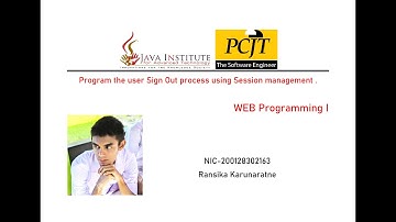 09 | Program the user Sign Out process using Session management