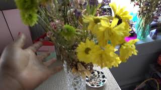 Keisha G. Vlogs #11 Trader Joe's Flowers \& H\&M Haul