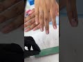 Thao tác cúi tay khách dán tip móng ngã #nails #hocnail #duamong