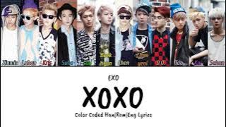 EXO (엑소) - XOXO (Kisses & Hugs) Color Coded Han|Rom|Eng Lyrics