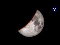 La NASA muestra cómo será la Luna de sangre