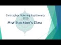 Year 2 Miss Stockton CPPS SCHOOL AWARDS 2020!
