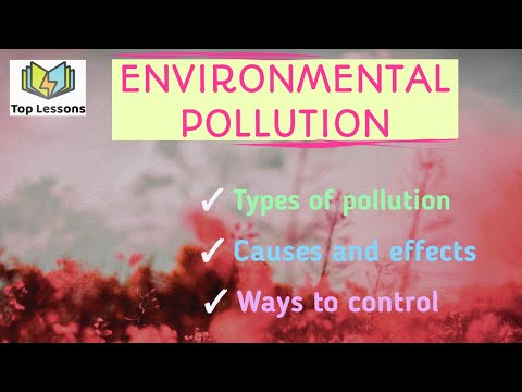 પર્યાવરણ પ્રદૂષણ | પ્રદૂષણના પ્રકારો | પ્રદૂષણ નિયંત્રણ | ઝડપી પુનરાવર્તન