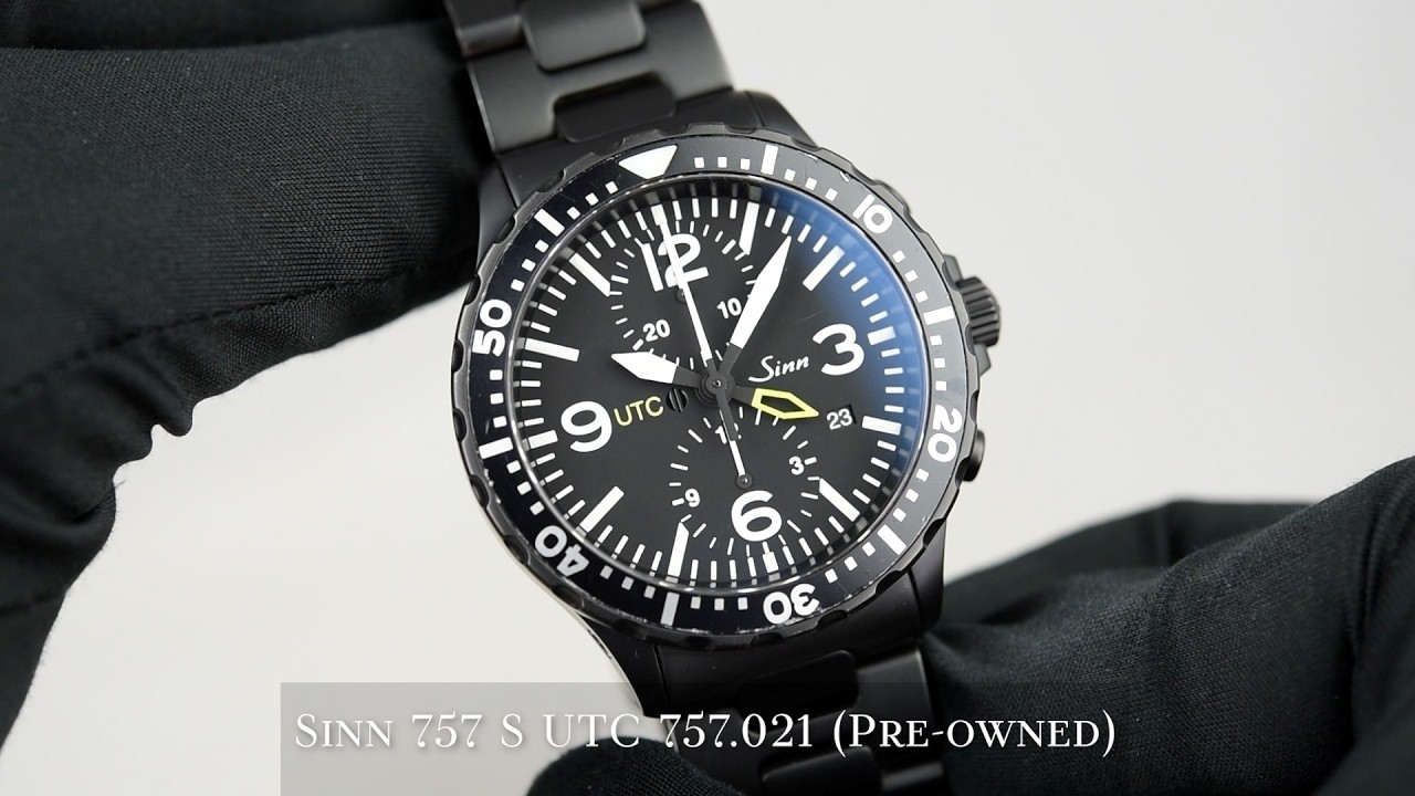 Sinn 757 S UTC 757.021 (Pre-owned) - YouTube