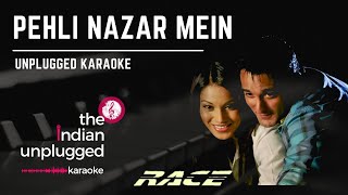 Video thumbnail of "Pehli Nazar Mein | Unplugged Karaoke  - The Indian Unplugged Karaoke"