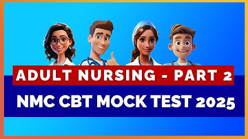 NMC CBT Mock Test With Answers (Adult Nursing - UK) - 2025 | MIHIRAA