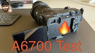 A6700 Sony Hitze Test - heating - video overheating Überhitzung