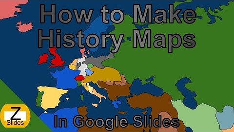 How To Make A History Map on Google Slides