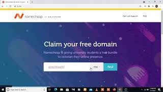 How To Get A Free Domain Name From Namecheap - Free Domain + Free Hosting .Com, .Org, .Net & .Me