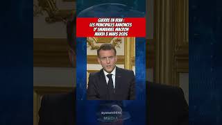 WAR in IRAN: Emmanuel MACRON's main announcements from Tuesday, March 3, 2026 #iran #israel #usa