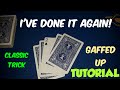 Gaffed it up classic biddle card trick tutorial