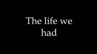 Three Days Grace - Never Too Late Lyrics HD