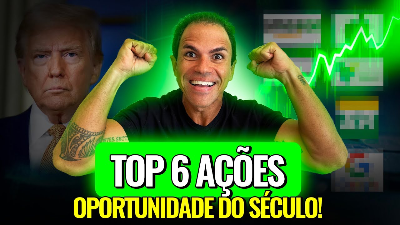 As 6 Melhores AÇÕES de 2025! Aproveite Antes que Disparem!