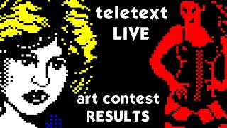 Teletext Art Contest Results Spectacular!