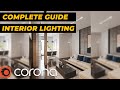 Complete Guide on how to do INTERIOR LIGHTING with CORONA RENDERER for 3DS MAX 2020