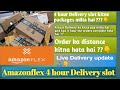 Amazon flex india || 4 hour Delivery slot live order update ||Earning and problem you faced