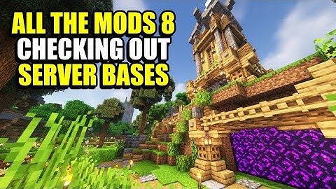 Checking out Server Base All The Mods 8 Community Server