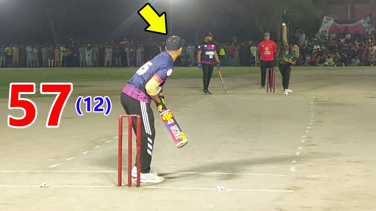 57 Runs Required in Last 12 Balls Best Match In Cricket History Ever ...