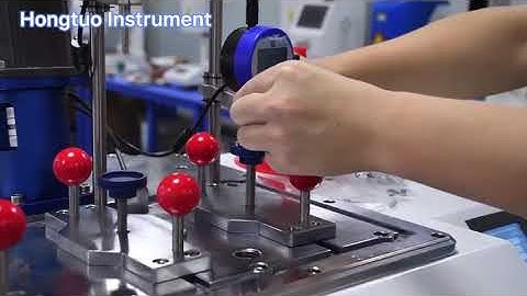 Demo video two:heat deformation testing of plastic #plastic testing equipment ##HDT tester#