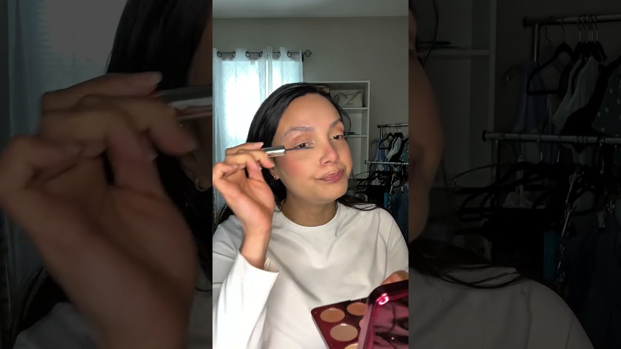 10 products in 10 minutes. Everyday quick makeup routine 