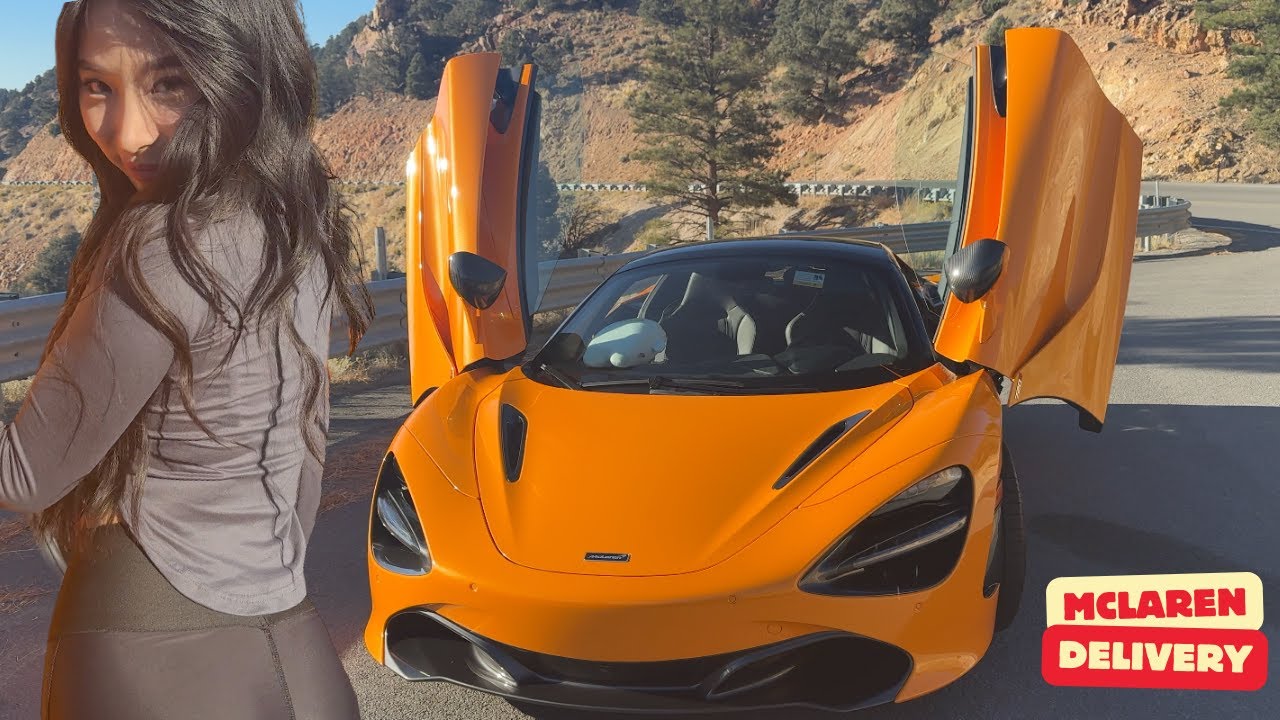Taking Mclaren 720S Delivery 🫣 Elle Lee's Dream Car - YouTube