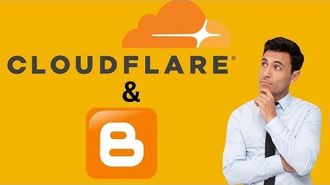 How to link blogger website to cloudflare