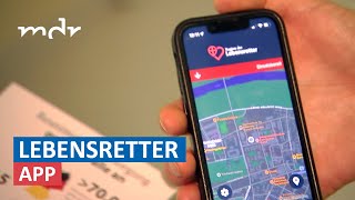 App für Erste Hilfe: Leben retten per Benachrichtigung | MDR um Zwei | MDR screenshot 5