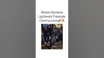 Rondomontana - Lightwork Freestyle 🥶🔥🥷 soon #shorts #drill #ukdrill