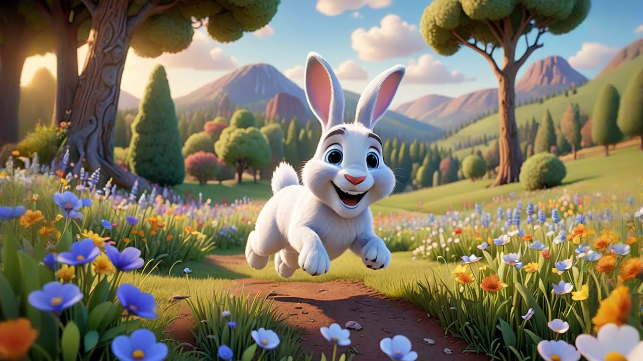 Ricky Rabbit Hops Away | Fun Kids Song | Nursery Rhymes and Baby Songs