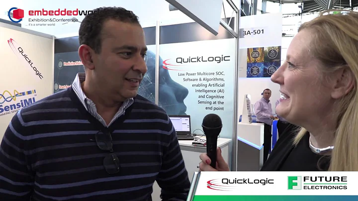 Future at Embedded World 2019 - QuickLogic and SensiML for a Predictive Maintenance