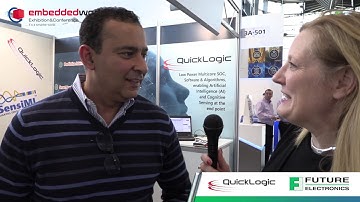 Future at Embedded World 2019 - QuickLogic and SensiML for a Predictive Maintenance