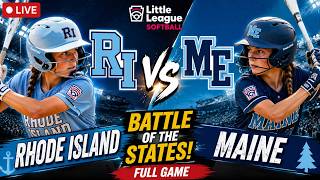 🔴  LIVE 4K | Rhode Island vs Maine | FULL GAME | Little League Softball 2026 screenshot 3