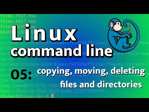 LCL 05 - copying, moving, and deleting files - Linux Command Line tutorial for forensics
