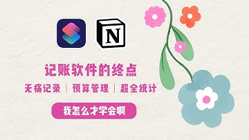 Notion+快捷指令 太适合懒人记账了吧