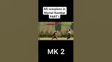 All scorpions in Mortal Kombat : Part 1