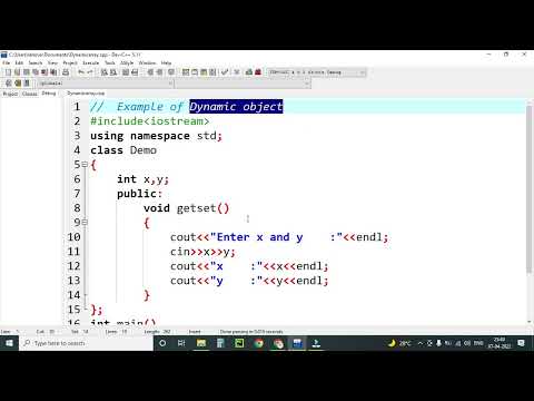 Video: Vilken operator används för att tilldela ett objekt dynamiskt av en klass i C ++?