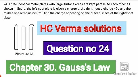 Three identical metal plates with large surface areas are kept parallel to each other as shown in fi