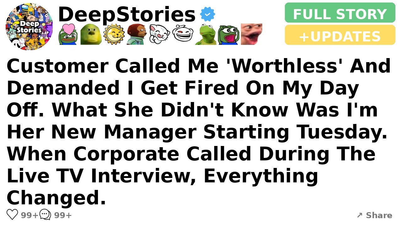 The rude customer who harassed me for an hour had no idea I was the new manager. [FULL STORY]