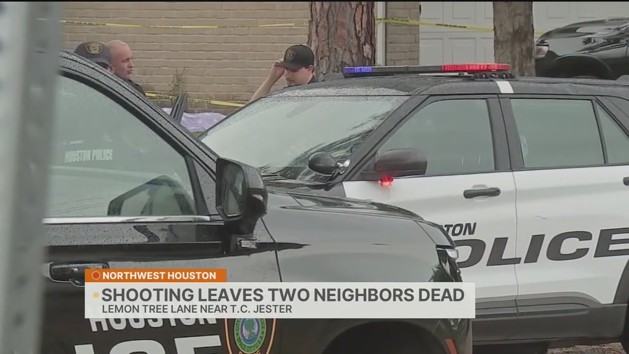 2 neighbors killed in shooting in northwest Houston, HPD says - YouTube
