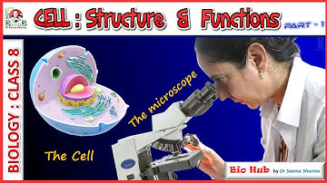 Cell Structure & Functions  : Part 1 Chapter -8  Class 8 Science